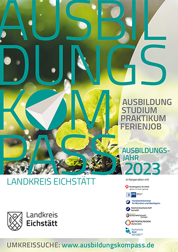Titelblatt des Ausbildungskompasses 2023