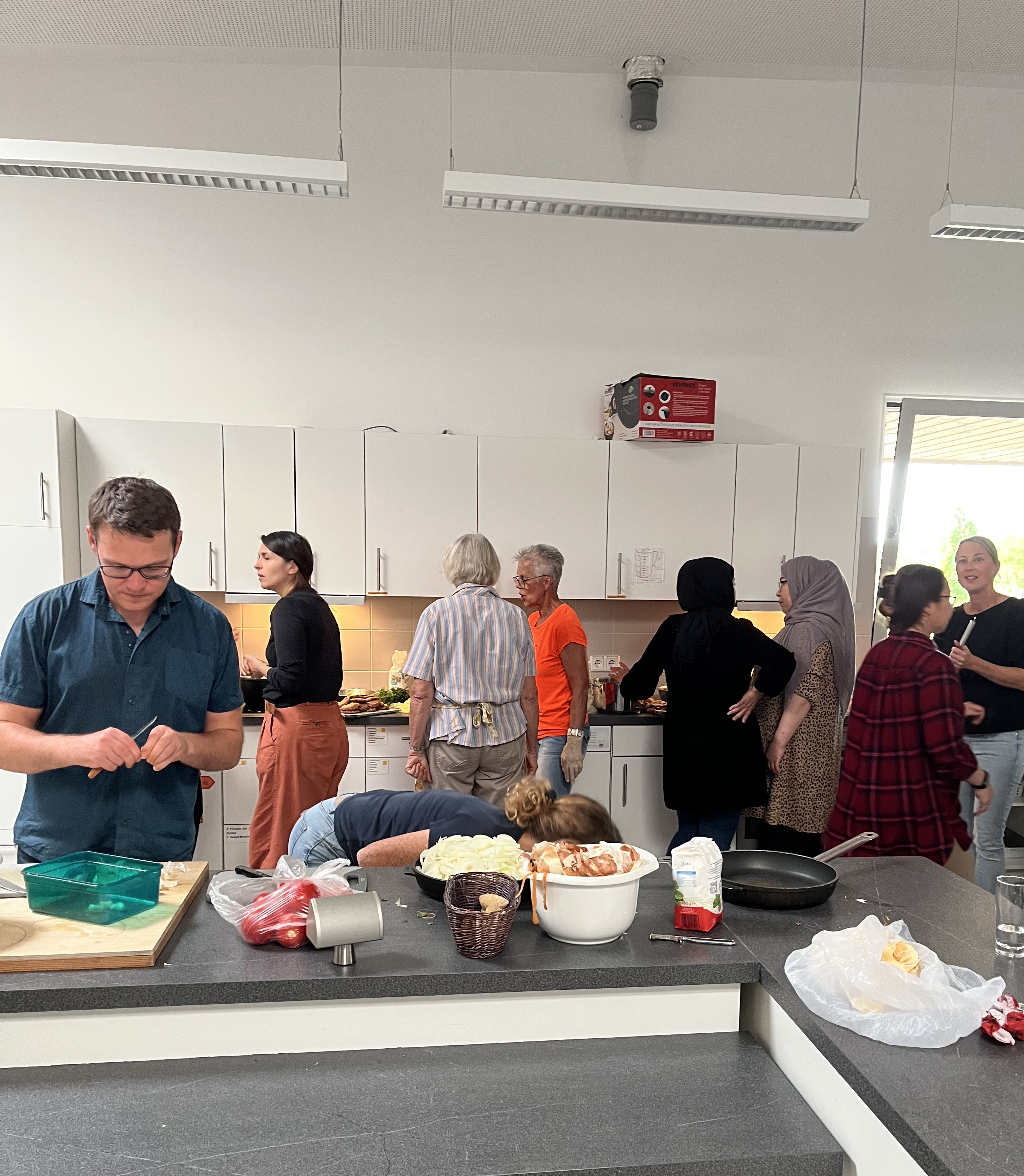 Gemeinsam afghanisch Kochen mit der Caritas Eichstätt am 29.09.2023 im Rahmen der IKW 2023